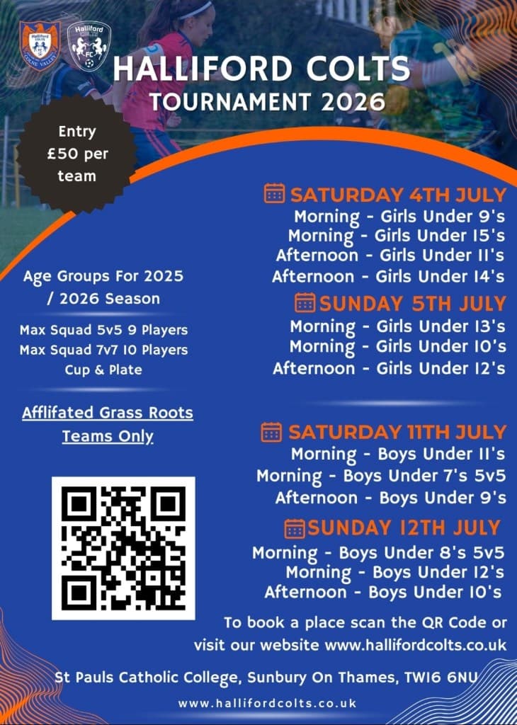 Halliford Colts Junior Summer Tournament