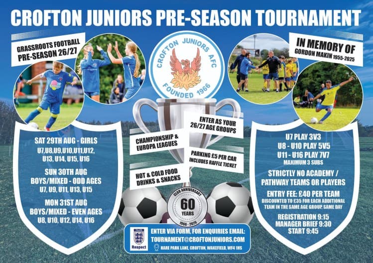 Crofton Juniors Pre-Season Tournament