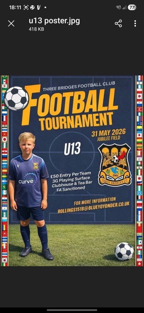 Three Bridges Football Tournament