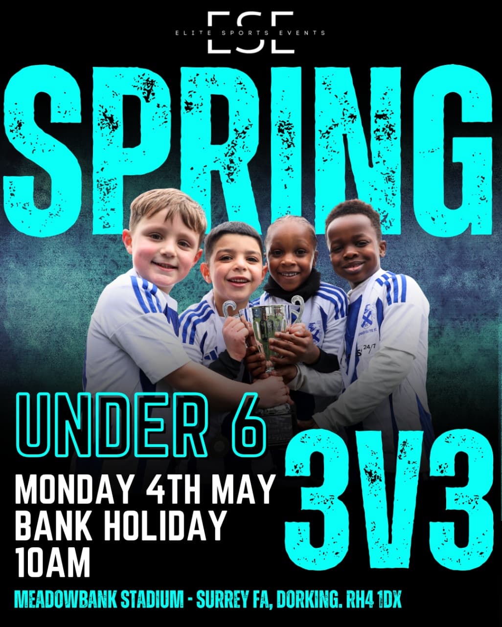 U6 SPRING 3v3 flyer