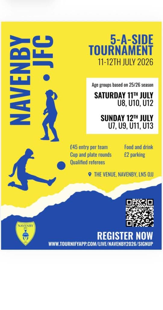 Navenby JFC 5-a-side Tournament