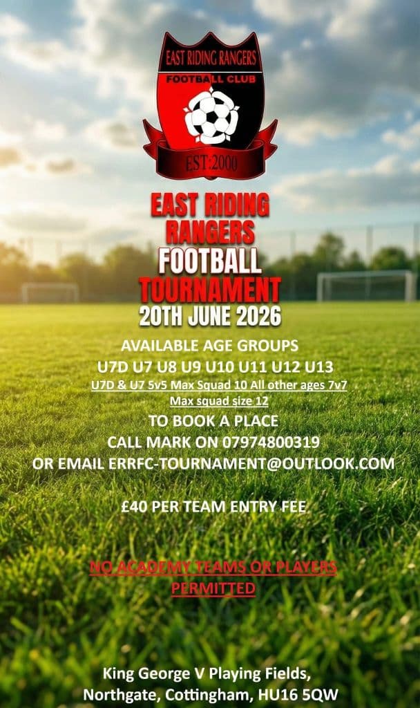 East Riding Rangers Football Tournament