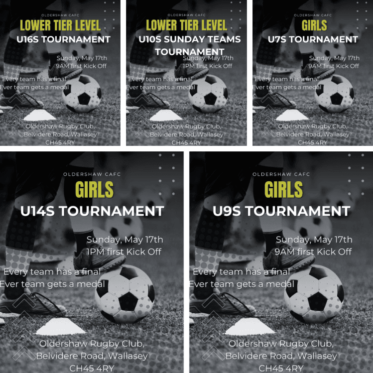 Oldershaw 2026 Tournament flyer