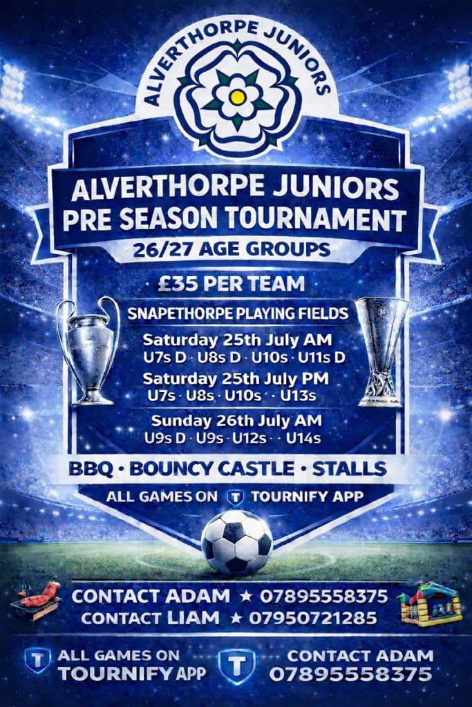 Alverthorpe Juniors Pre Season Tournament