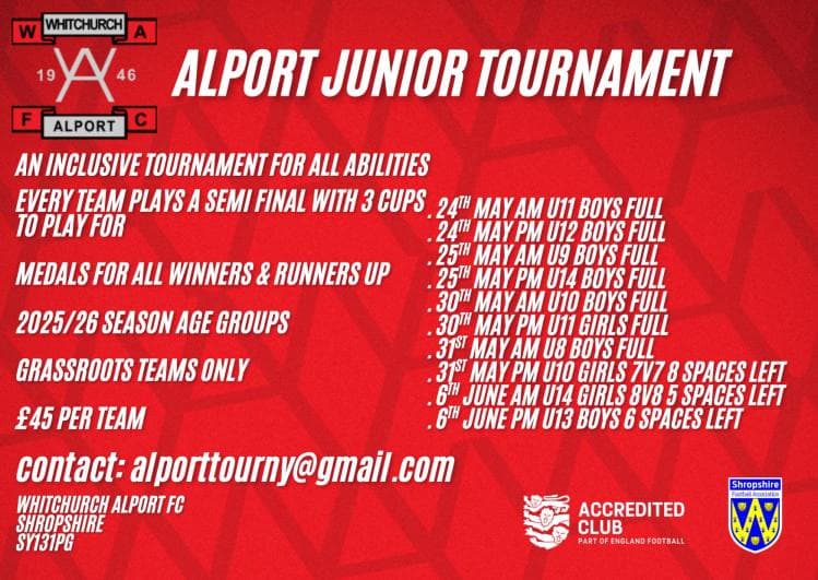 Alport Junior Tournament