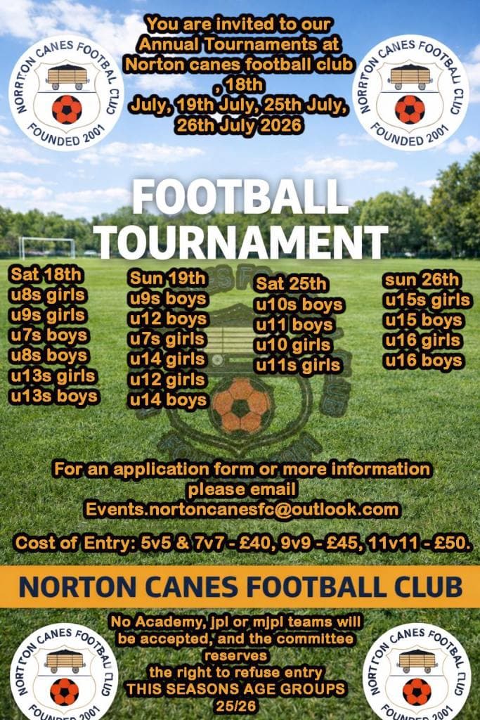 Norton Canes Football Tournament