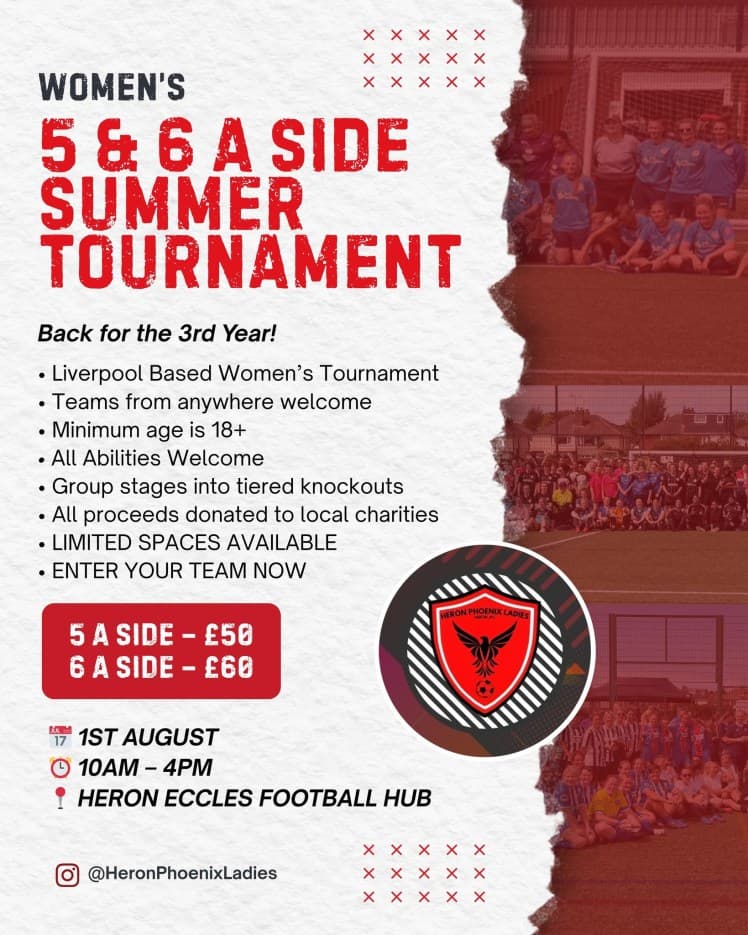 Heron Ladies Summer 5s and 6s - GIRLS ONLY flyer