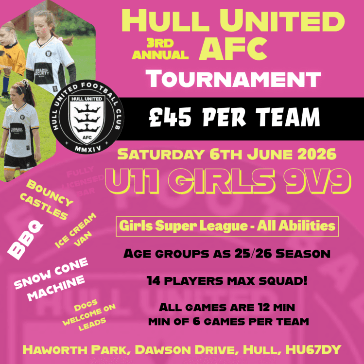 Hull United AFC - U11 Girls Tournament