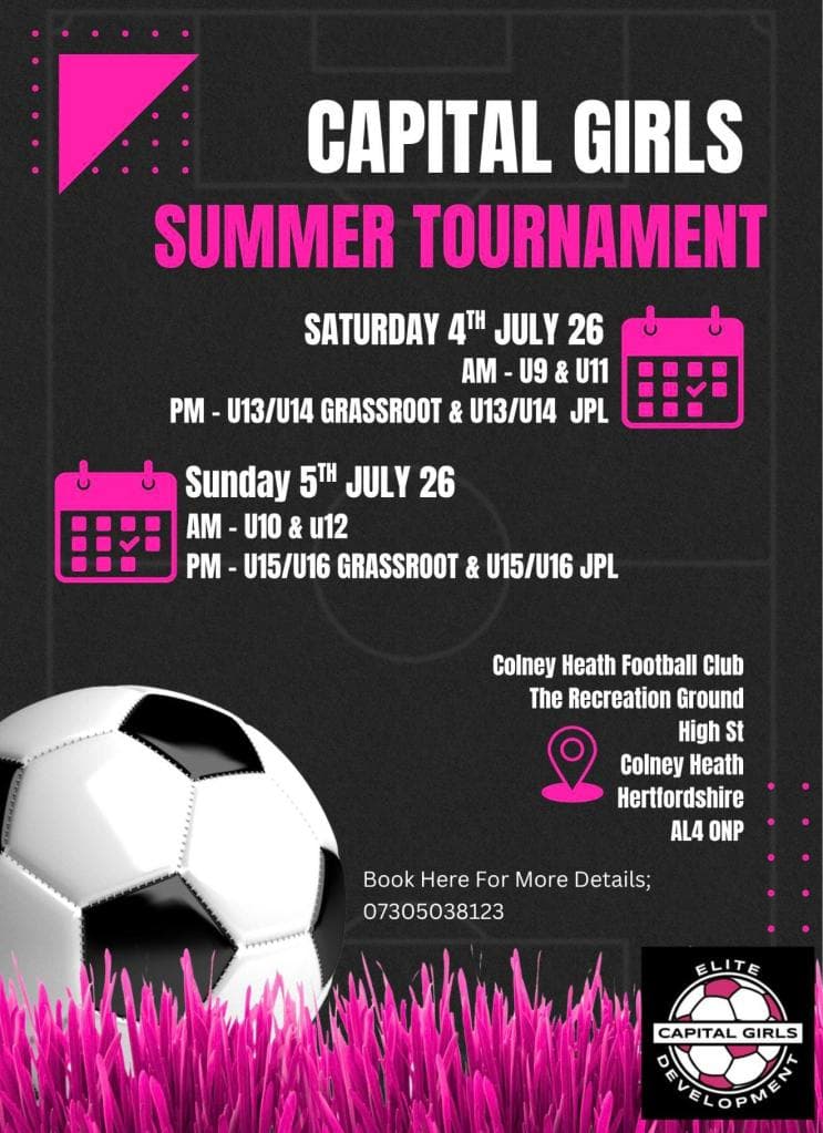 Capital Girls Annual Youth Tournament - GIRLS ONLY flyer