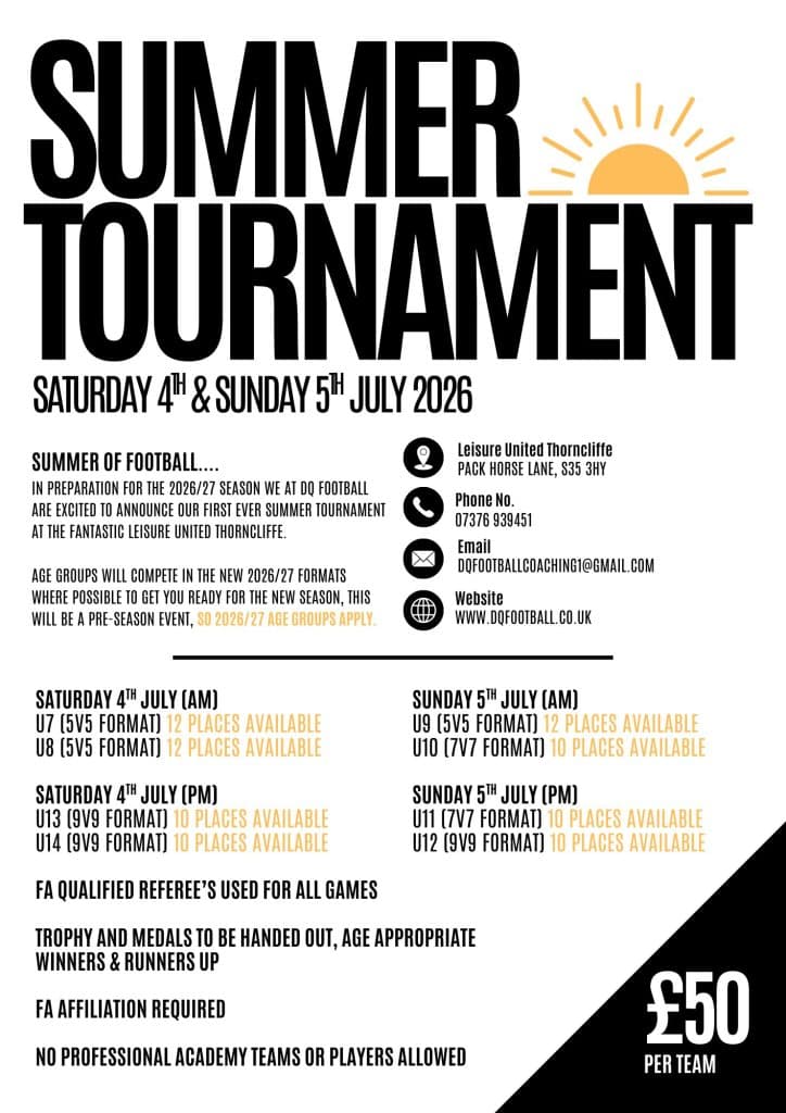 DQ Football Summer Tournament