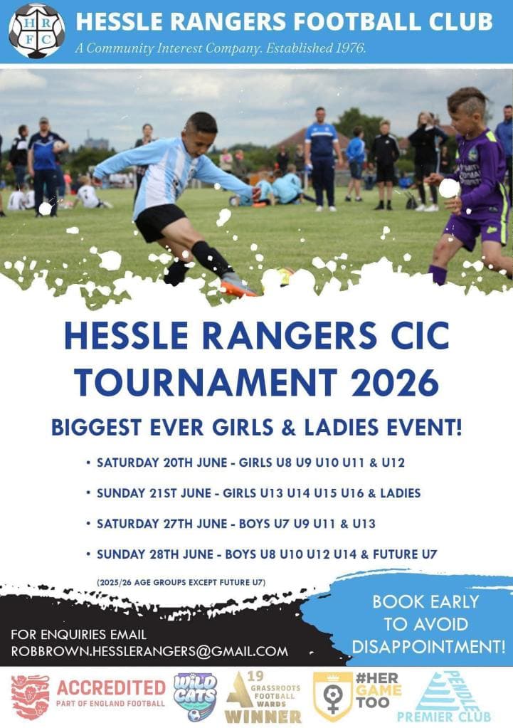 Hessle Rangers CIC Annual Tournament