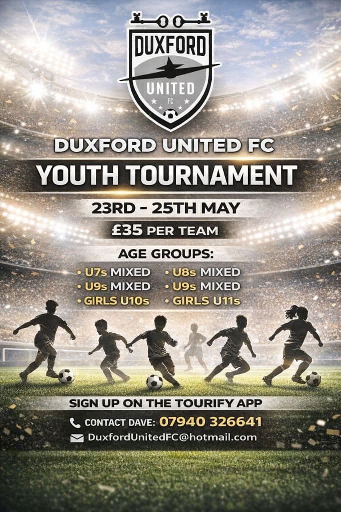 Duxford United Youth Tournament - GIRLS ONLY flyer