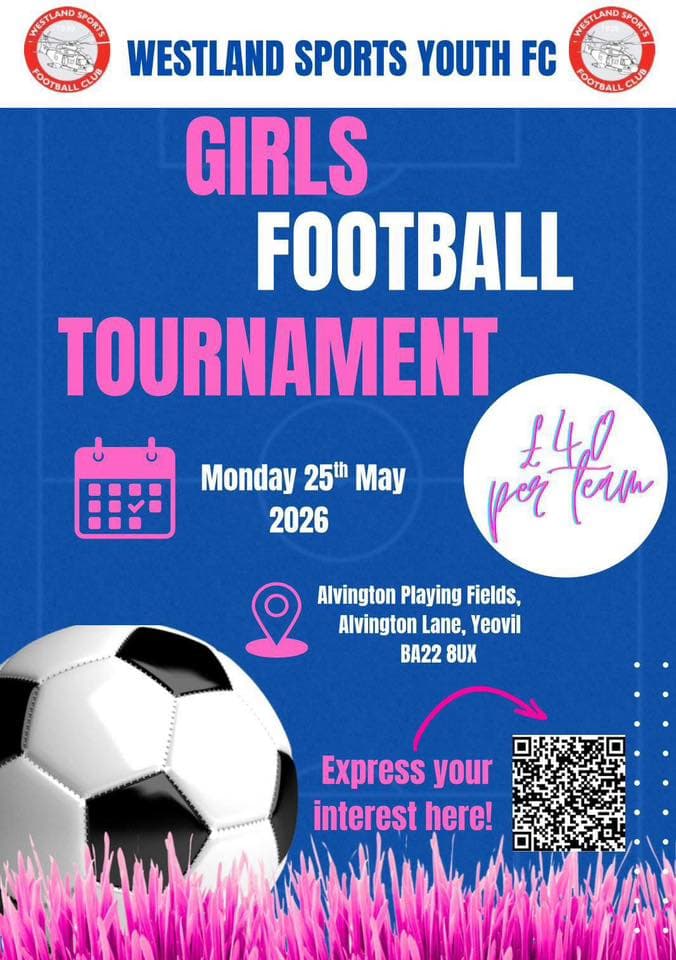 Westland Sports Youth FC Tournament - GIRLS ONLY flyer