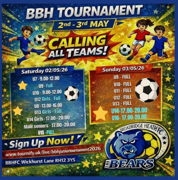 Broadbridge Heath FC 6 a Side Tournament