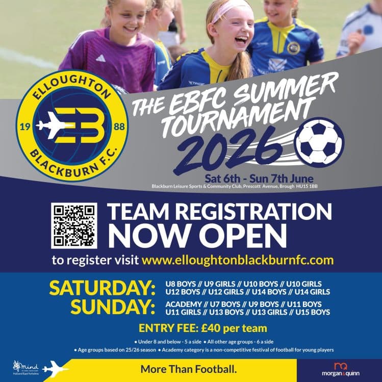 EBFC Summer Tournament flyer