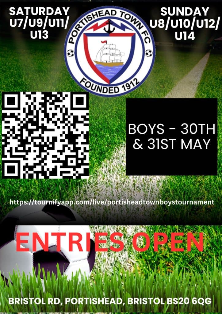 Portishead Town Tournament flyer