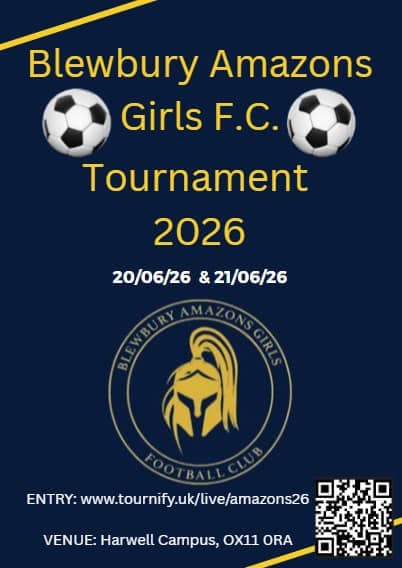 Blewbury Amazons Tournament flyer