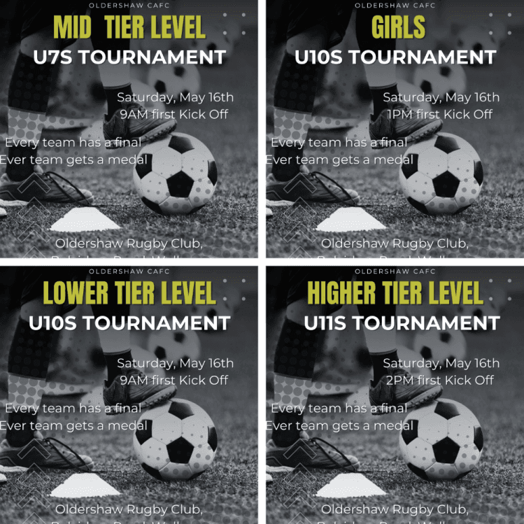 Oldershaw 2026 Tournament flyer