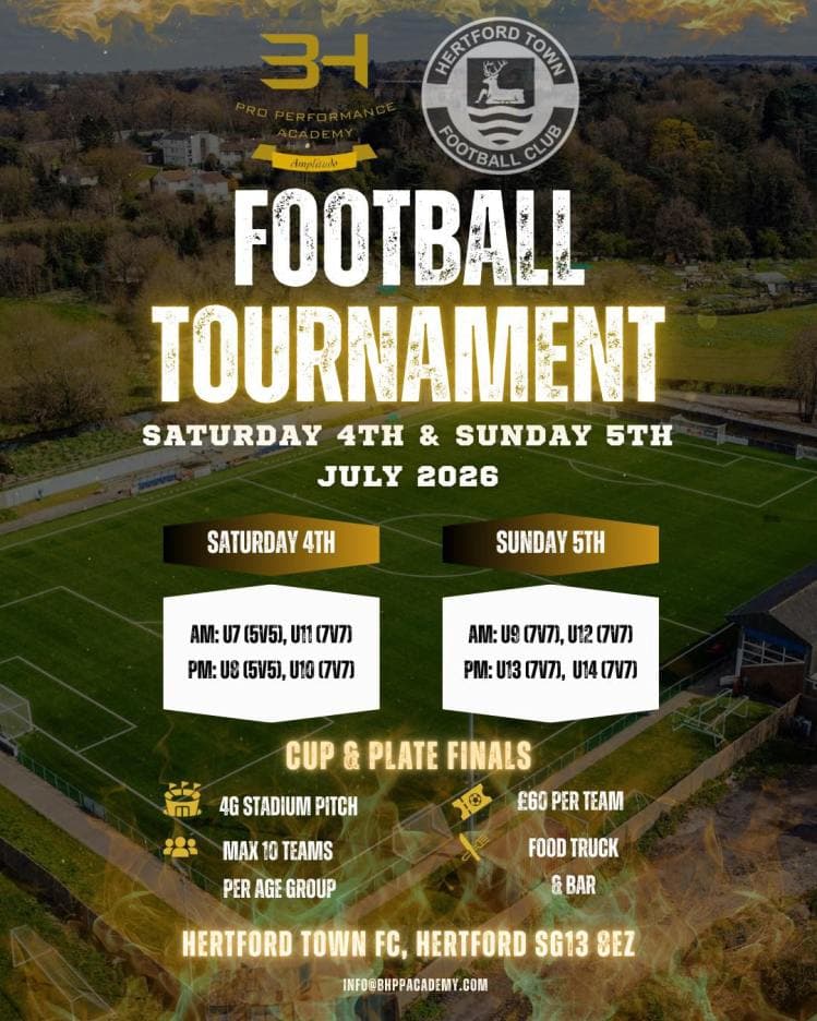 BHPP ACADEMY SUMMER TOURNAMENT flyer