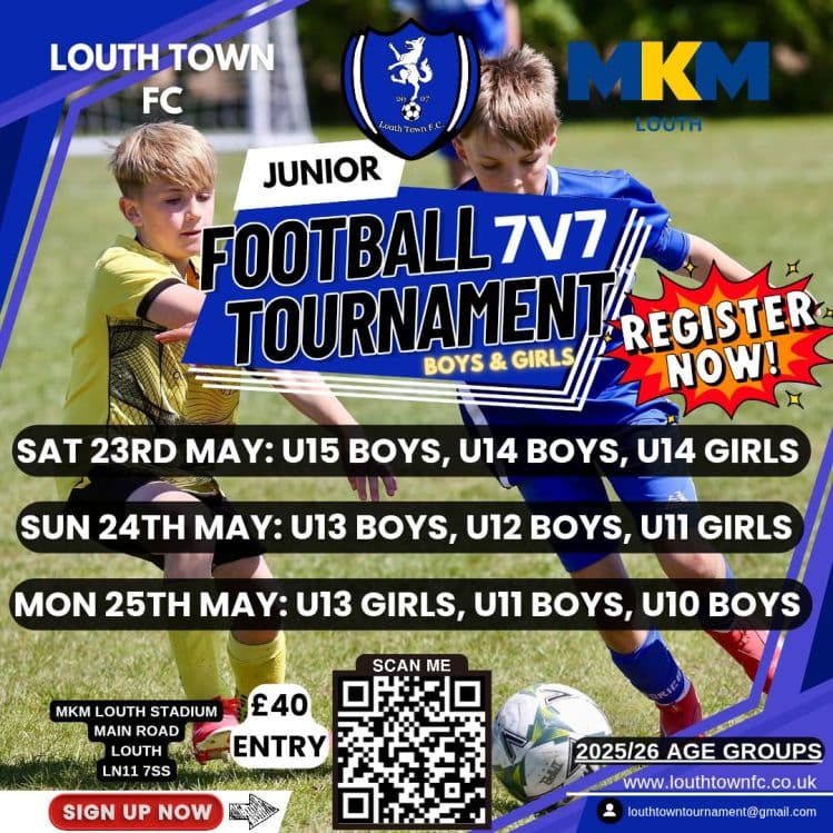 Louth Town FC Junior Tournament