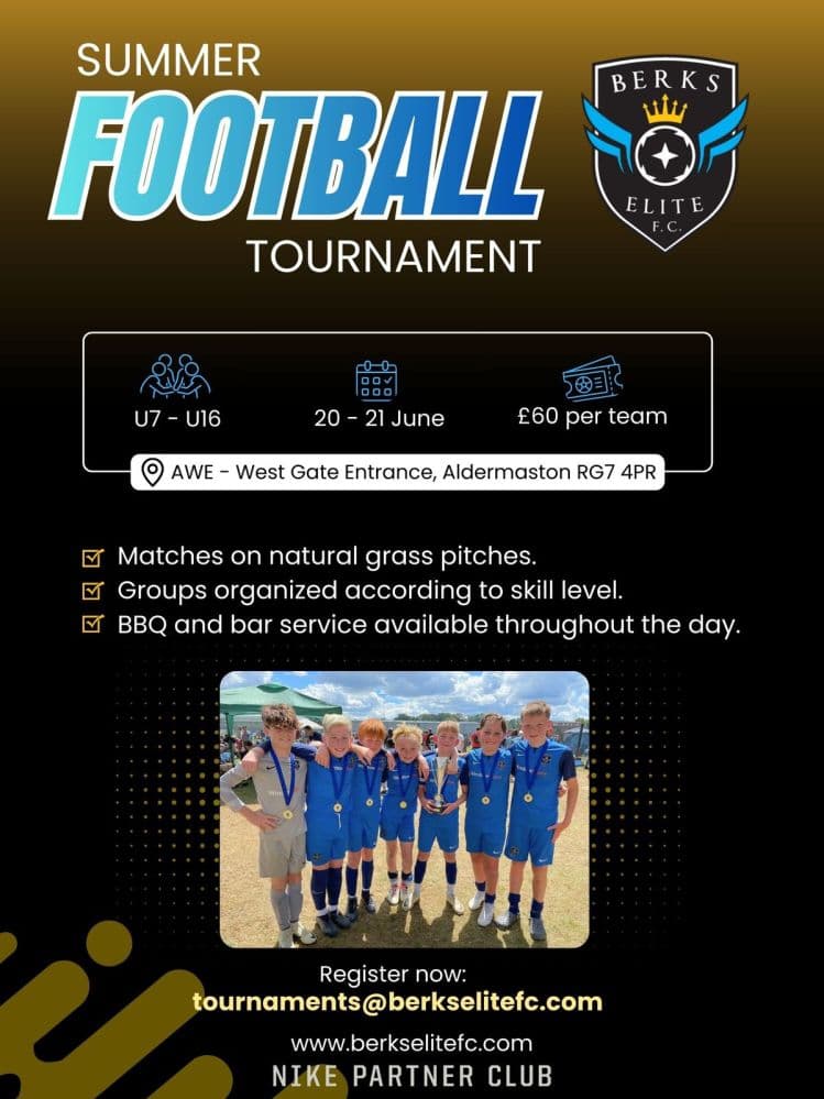 Berks Elite FC Summer Tournament flyer