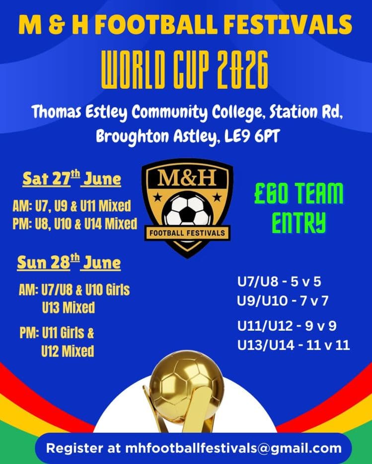 M & H Football Festivals flyer