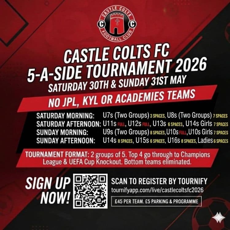 Castle Colts FC Tournament