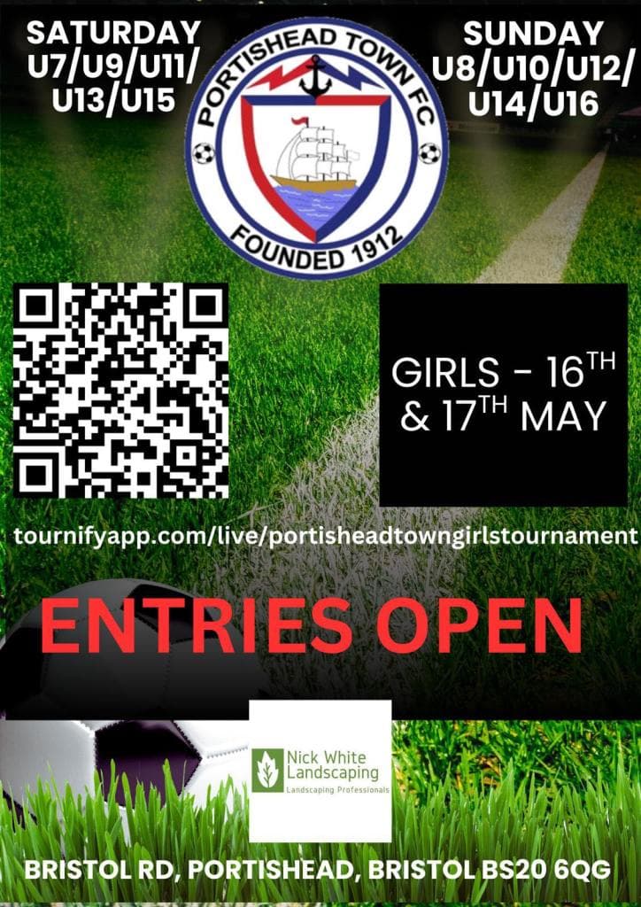 Portishead Town Tournament - Girls Only flyer