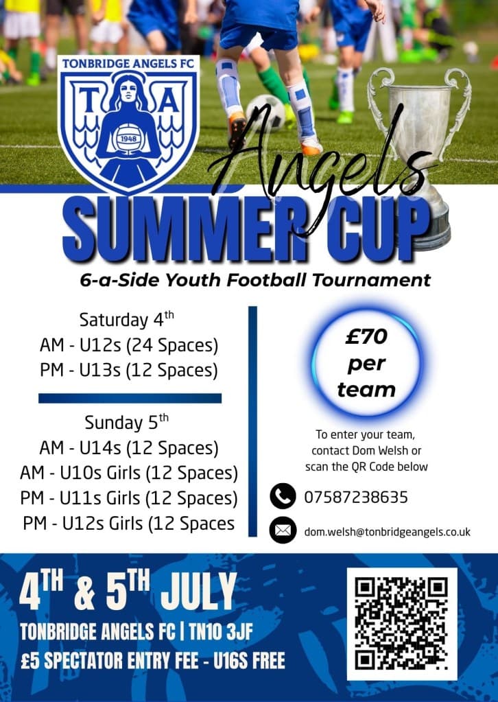 Angels Summer Cup flyer