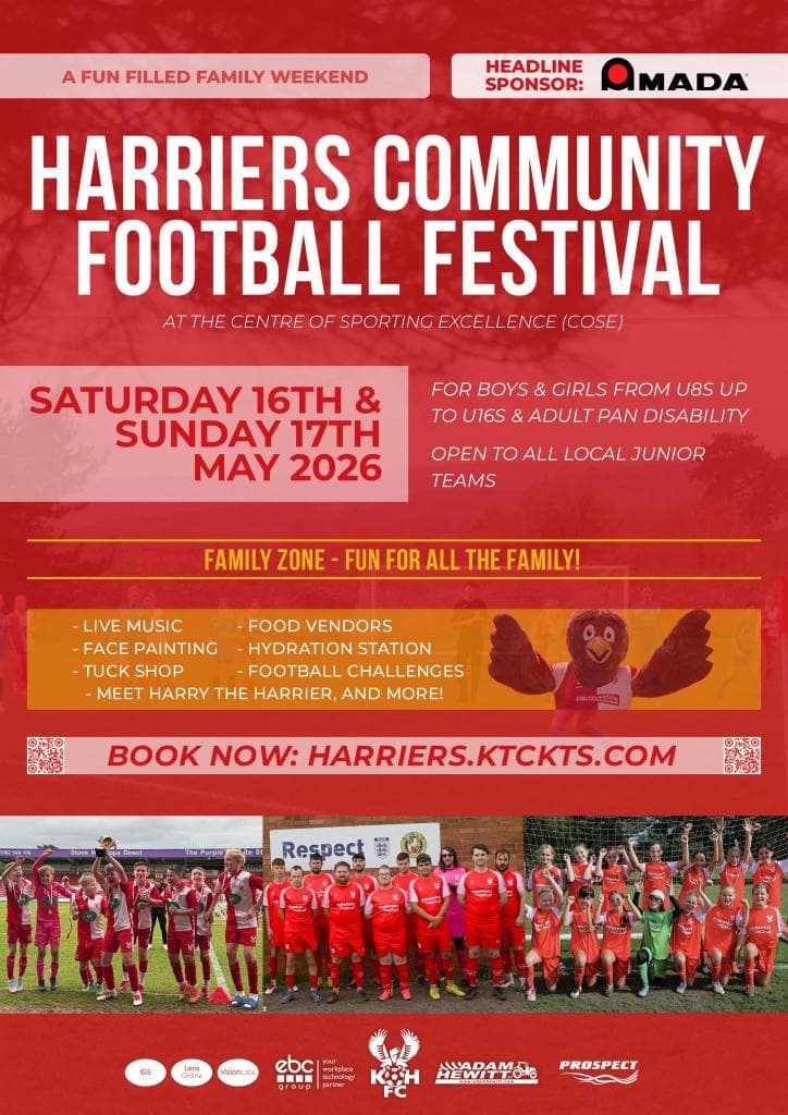 Harriers Community Football Festival - GIRLS ONLY