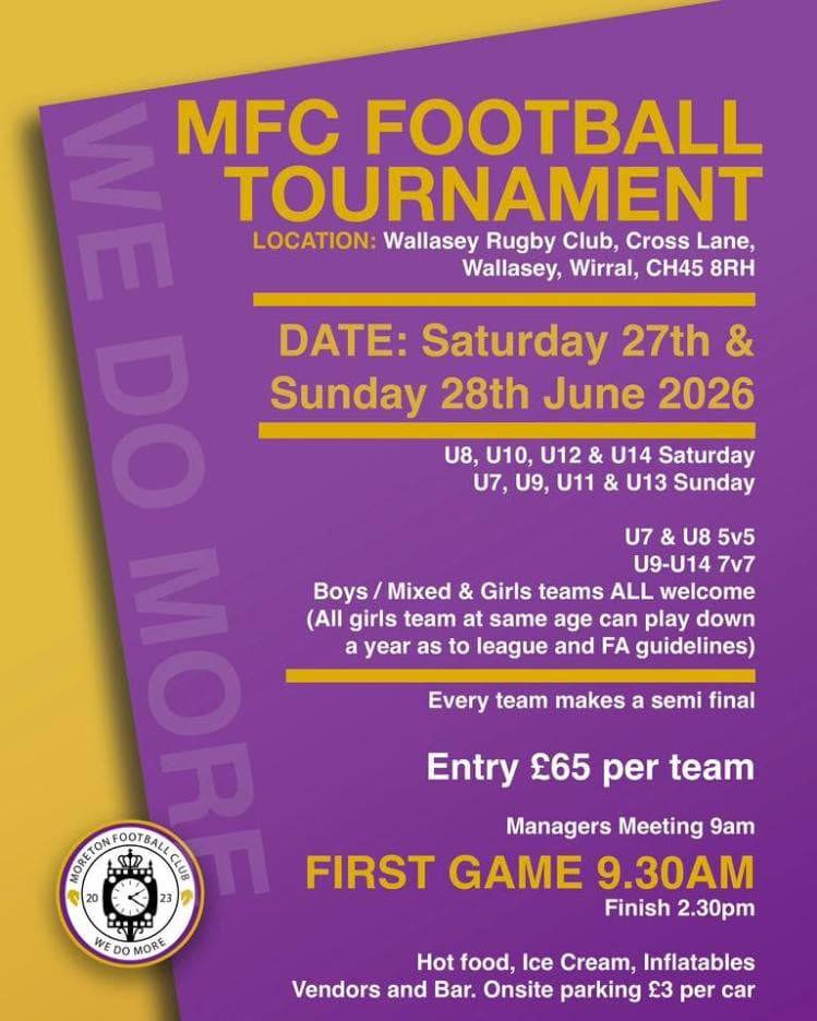 MFC Football Tournament flyer