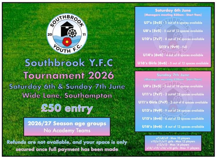 Southbrook Y.F.C Tournament
