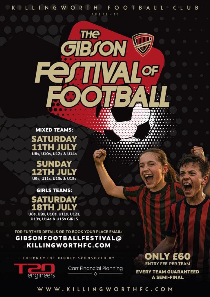 Gibson Festival of Football flyer