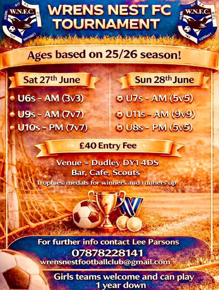 Wrens Nest FC Tournament