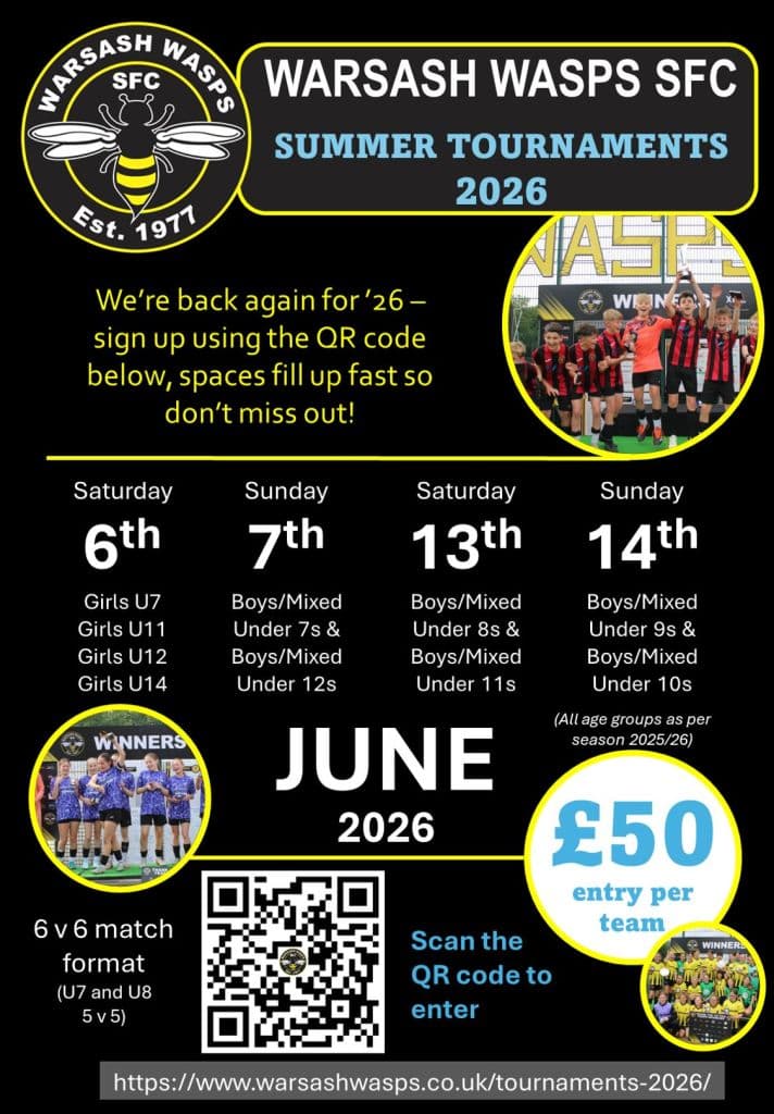 Warsash Wasps Summer Tournament - GIRLS ONLY