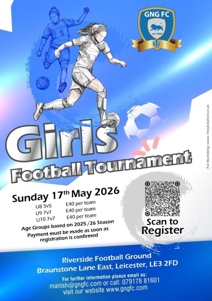 GNG Girls Football Tournament - GIRLS ONLY