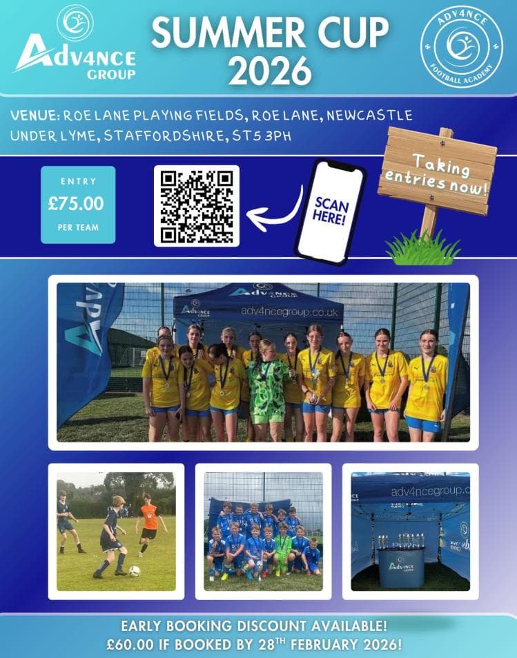 Adv4nce Summer Cup flyer