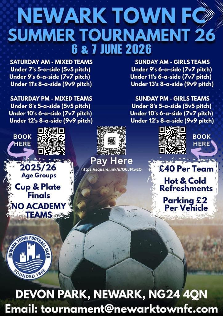 Newark Town FC Summer Tournament