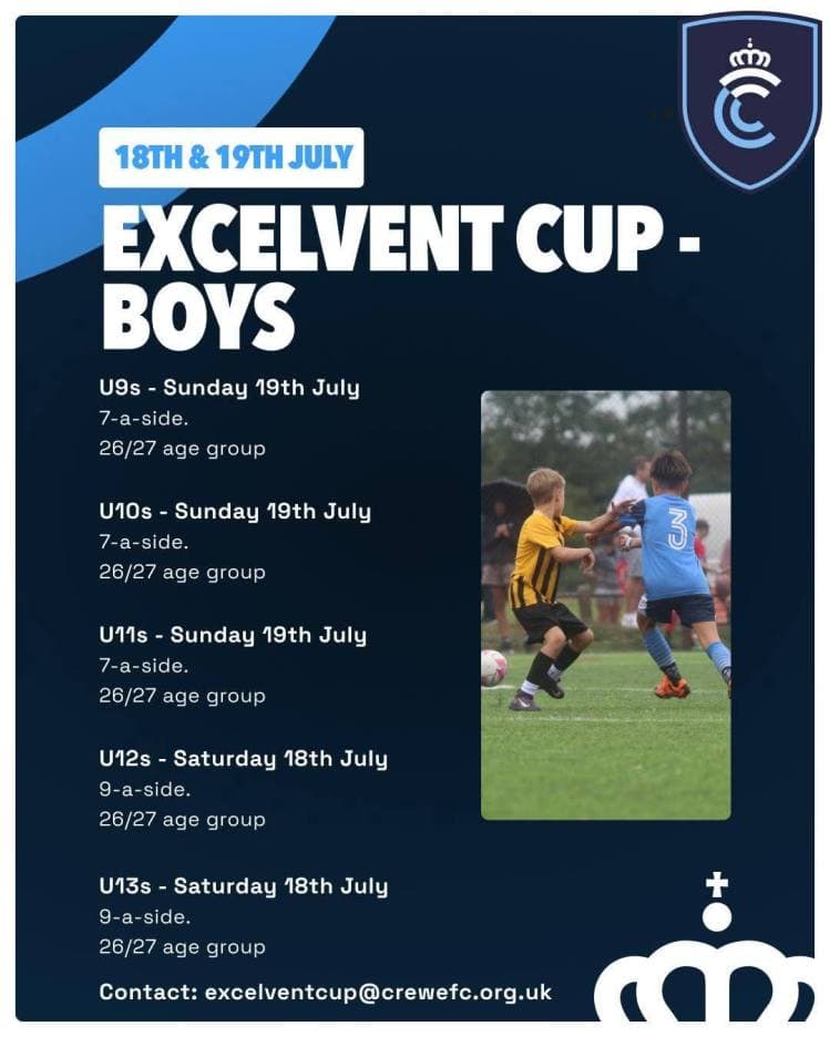 Excelvent Cup 2026 flyer
