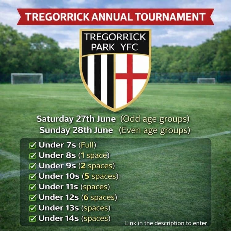 Tregorrick Tournament flyer