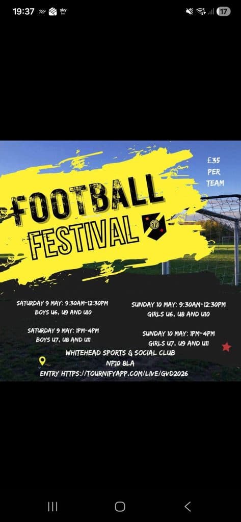 Graig Villa Dino FC Tournament