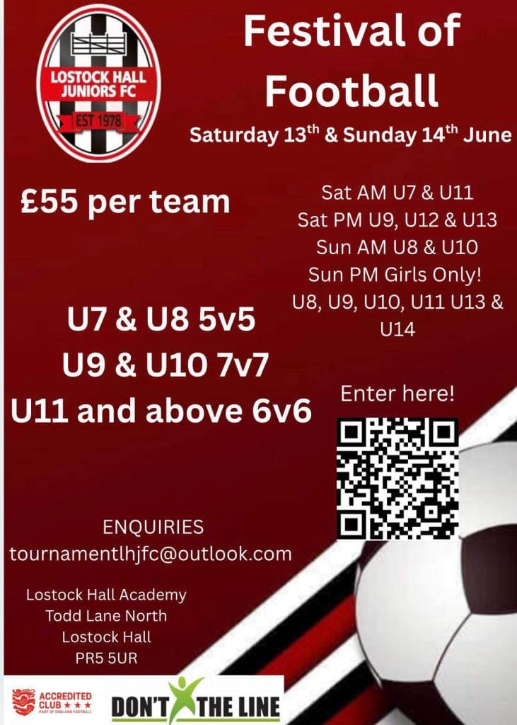 Lostock Hall Juniors Tournament