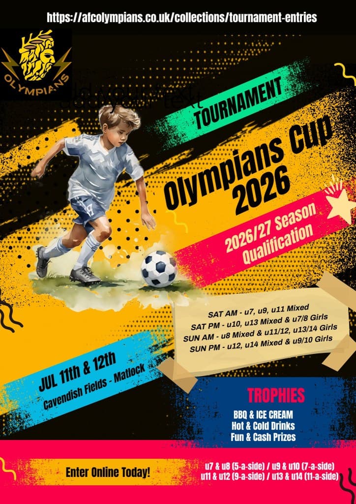 AFC Olympians Tournament flyer