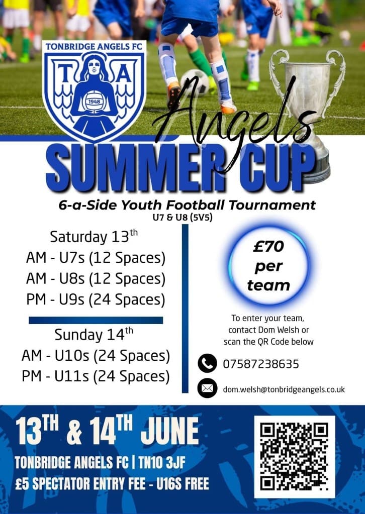 Angels Summer Cup flyer