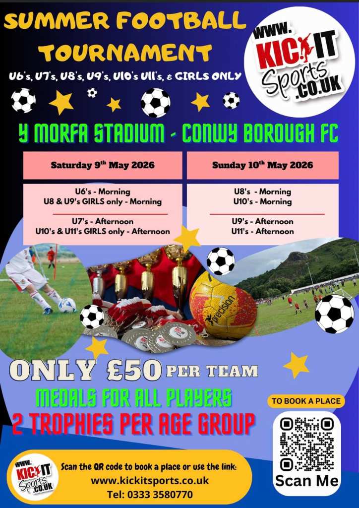 Kick It Sports Summer Tournament flyer