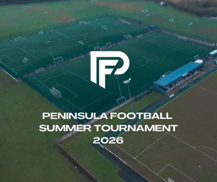 Peninsula Football Summer Tournament flyer