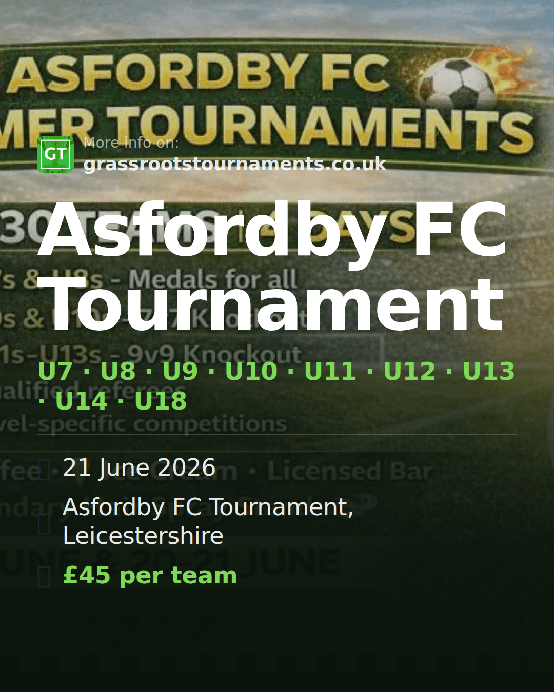 Asfordby FC Tournament — social preview