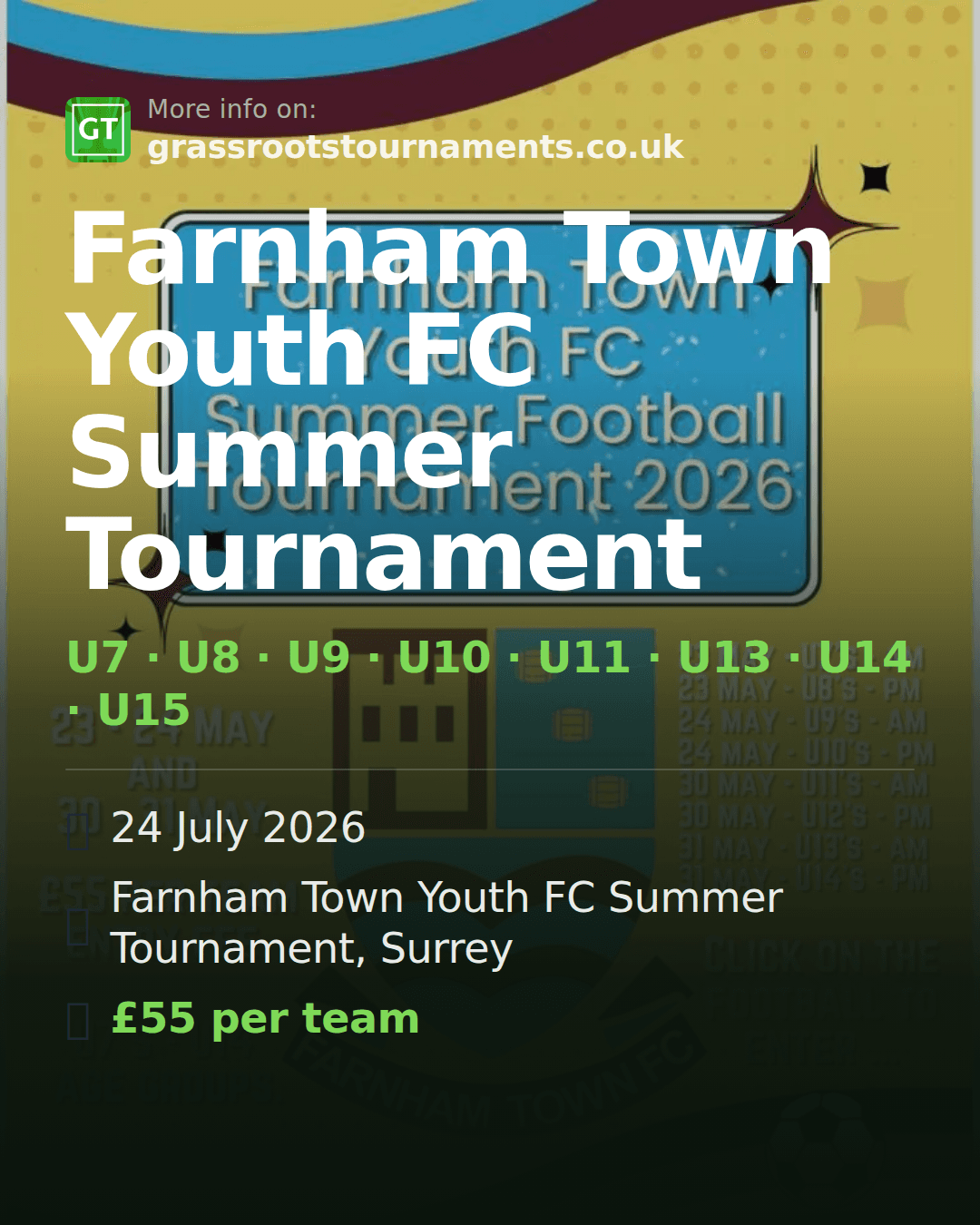 Farnham Town Youth FC Summer Tournament — social preview