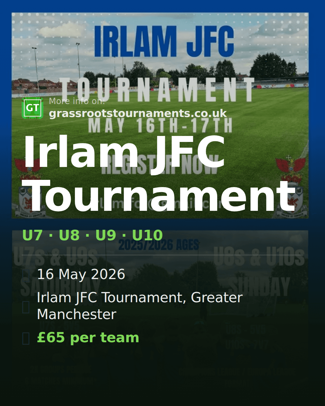 Irlam JFC Tournament — social preview