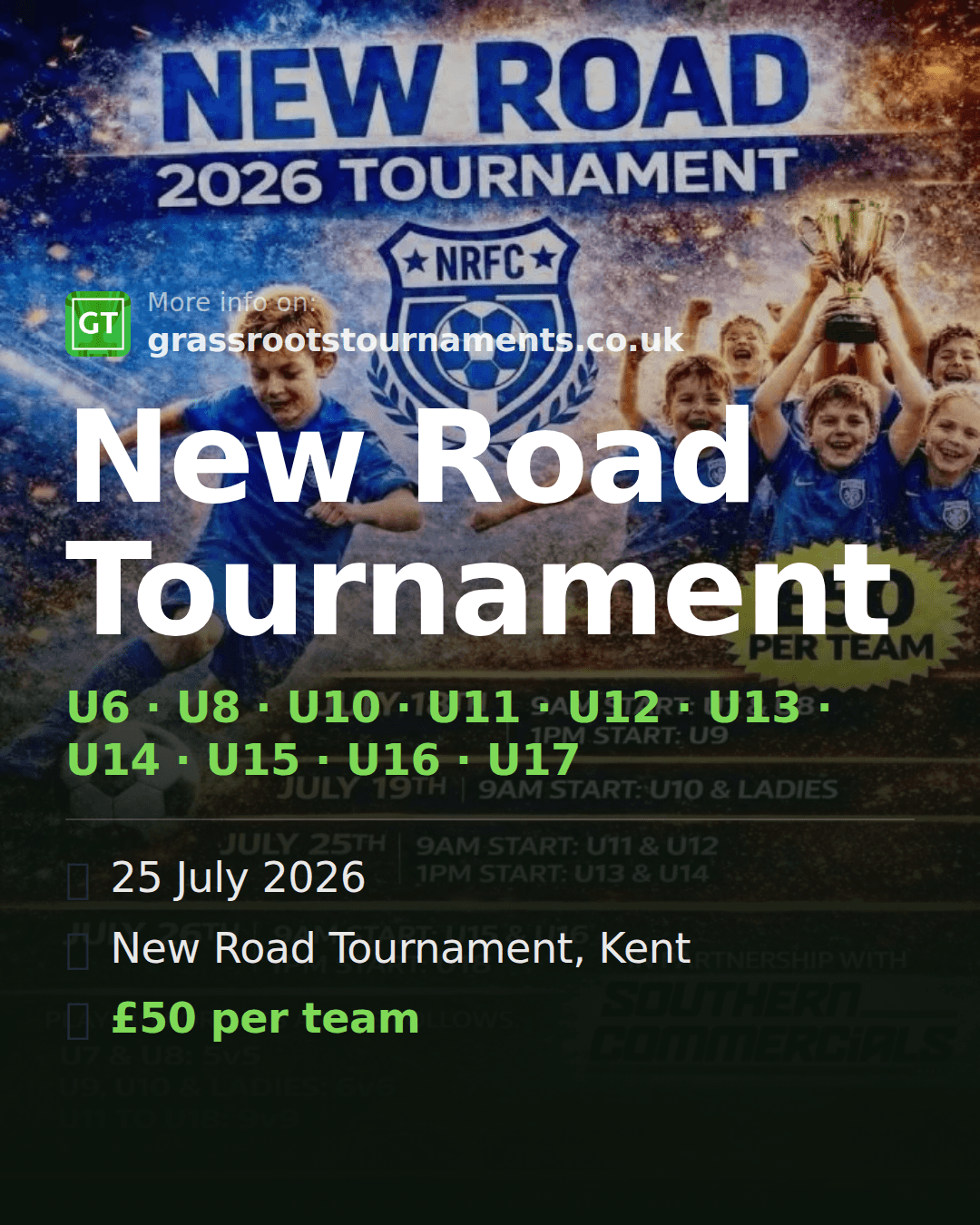 New Road Tournament — social preview